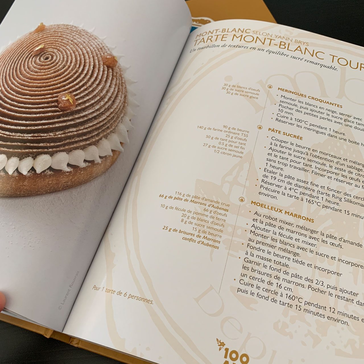 Livre de recette "100 ans en Mont-Blanc"