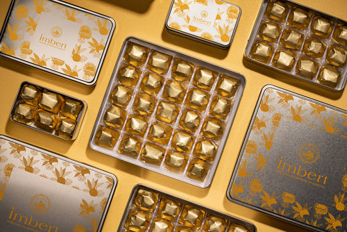 Boîte fer de Marrons Glacés Enveloppés