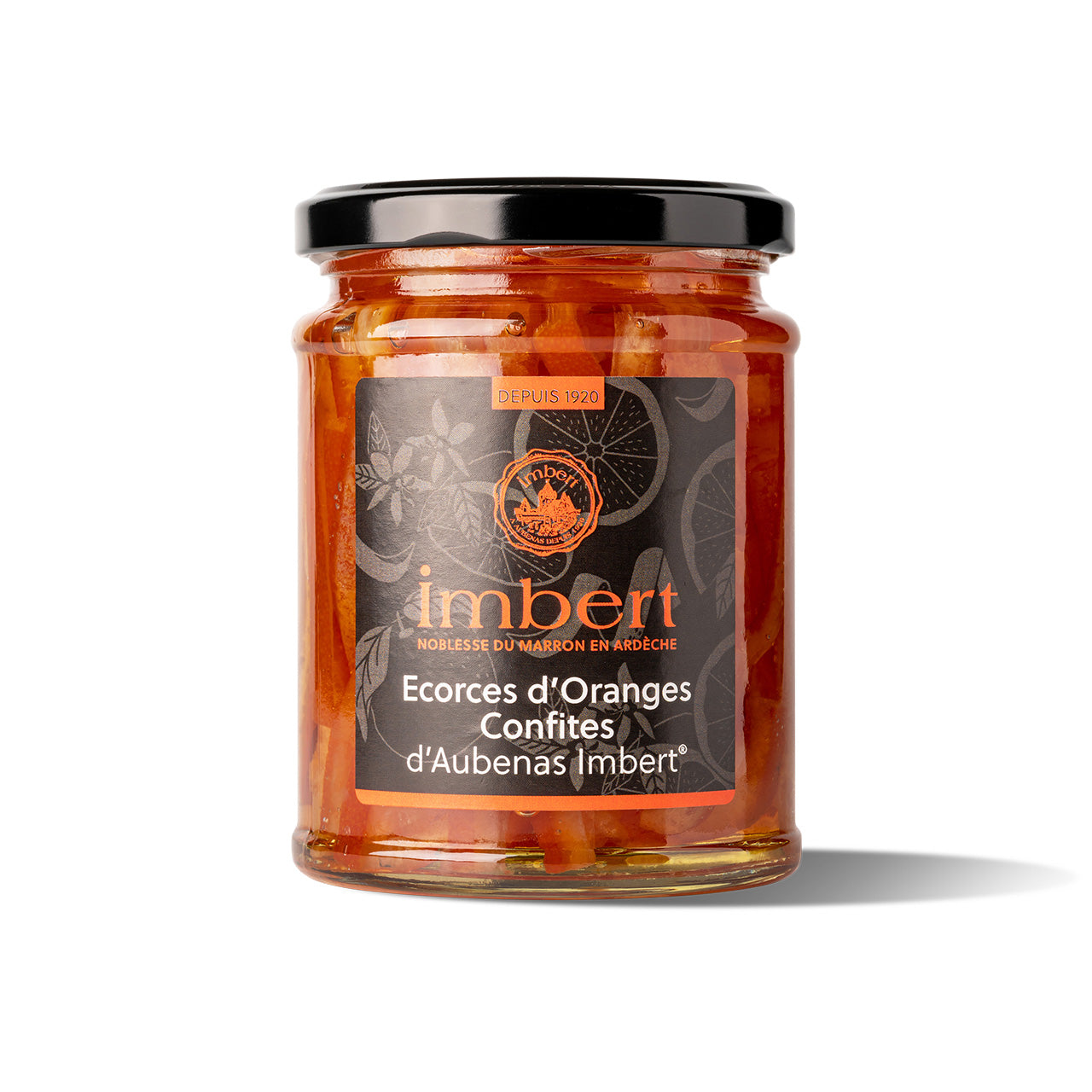 Écorces d'orange confites • Pot en verre 150 g